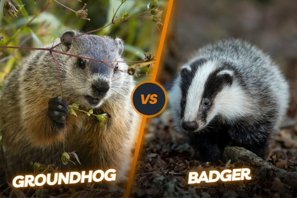 Groundhog vs Badger